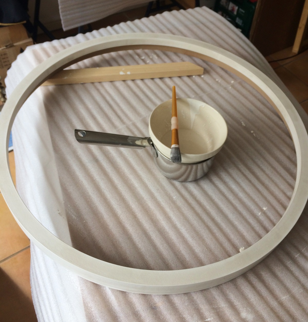 Silver leaf mirror frame technique Omelo Decorative Convex Mirrors